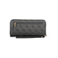 Black Polyurethane Womens Wallet