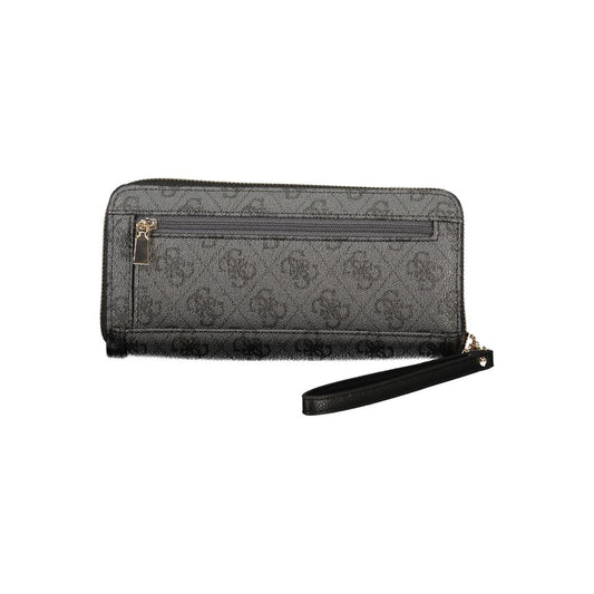 Nero Poliuretano Donna Wallet