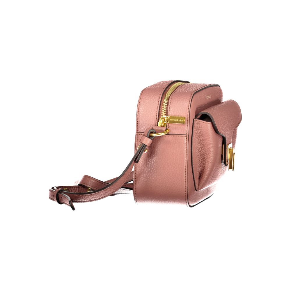 Pink Leather Handbag