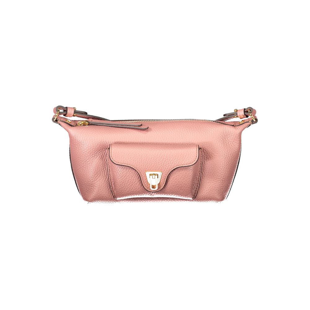 Pink Leather Handbag