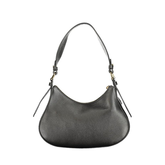 Black Leather Handbag