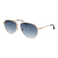 Gold Stainless Steel Sunglasses