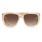 Beige Acetate Sunglasses