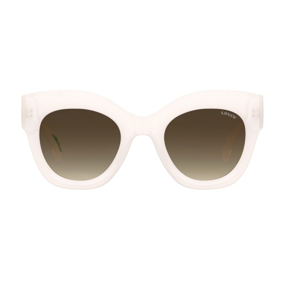 Beige Acetate Sunglasses