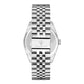 Gray Stainless Steel Dress Watch