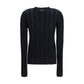 Black Wool Oves Aries Cardigan