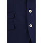 Blue Wool Oves Aries Two-Piece Suit