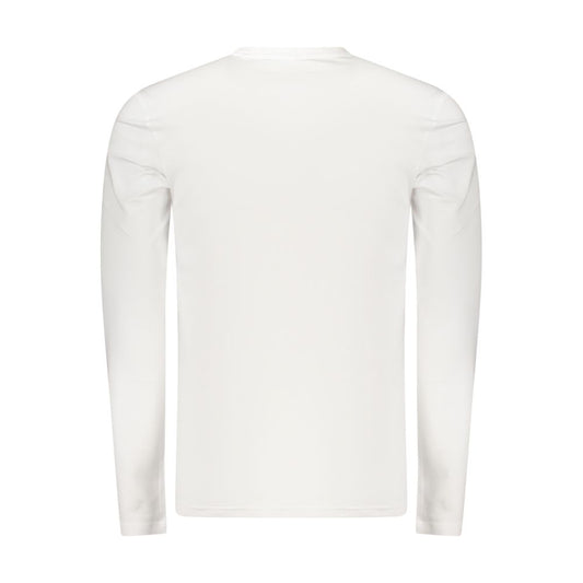 White Cotton Men's T-Shirt