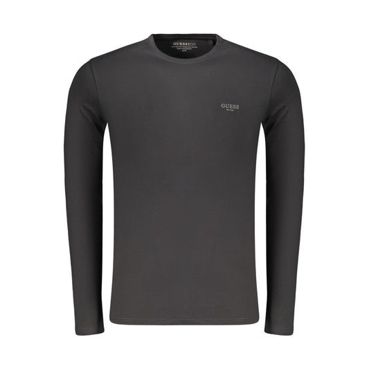 Black Cotton Men's T-Shirt