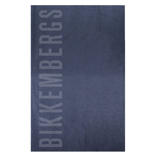 Blue Cotton Men's Towel