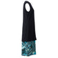 Blue Silk Women Dress