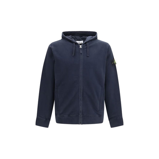 Blue Cotton Sweatshirt
