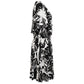 Black Polyester Women Dress
