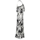 Black Polyester Women Dress