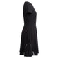 Black Polyester Women's Dress
