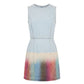 Blue Cotton Women Dress