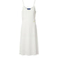 White Polyester Women Dress