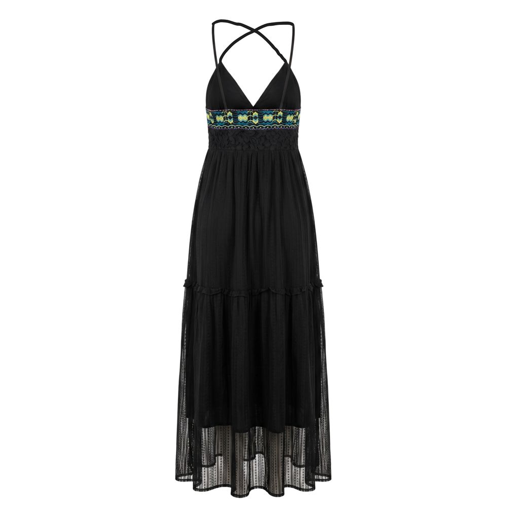 Black Cotton Women Dress