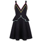 Black Cotton Women's Dress