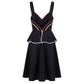 Black Cotton Women's Dress