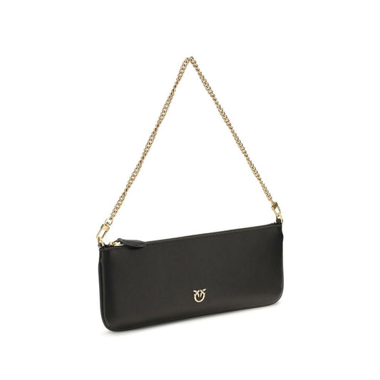 Black Calf Leather Bos Taurus Shoulder Bag