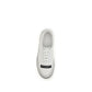 White Cotton Low Top Sneakers