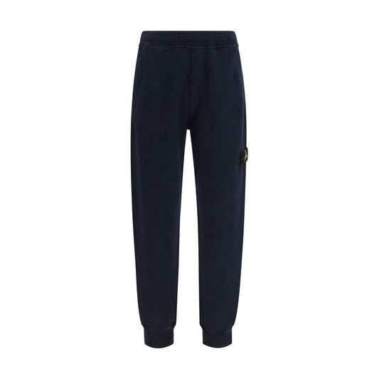 Blue Cotton Joggers (Workout Pants)