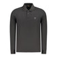 Black Cotton Men's Polo Shirt