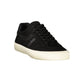 Black Polyurethane Men's Sneaker