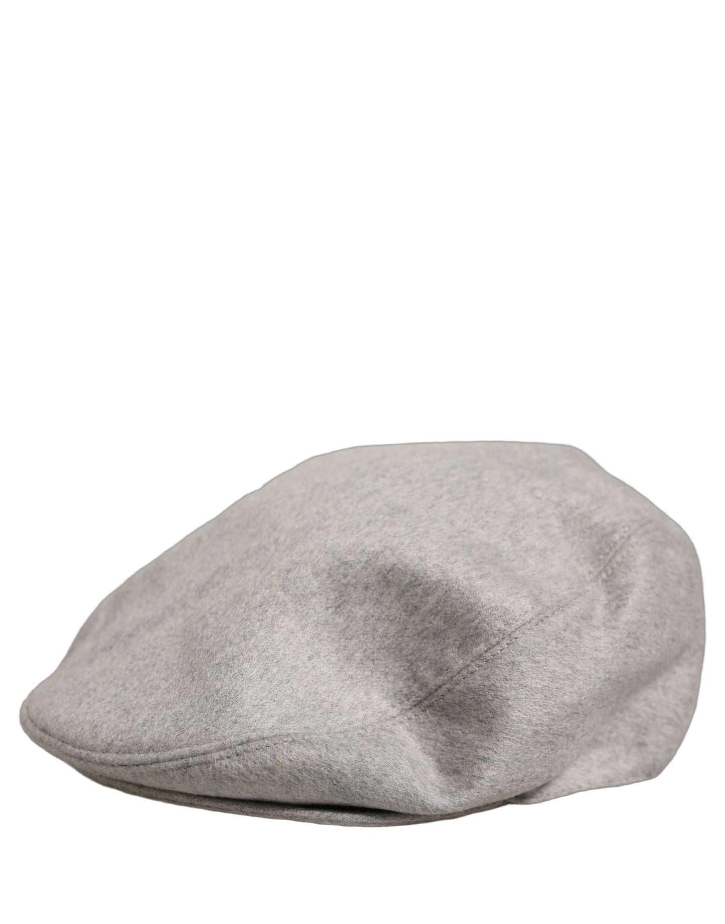 Men Light Grey Cashmere Newsboy Cabbie Cap Hat