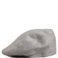 Men Light Grey Cashmere Newsboy Cabbie Cap Hat
