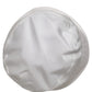 Men White Nylon Wide Brim Bucket Capello Hat