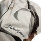Men Beige Floral Cotton Baseball Capello Hat