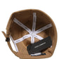 Men Khaki Cotton Docker Capello Brimless Hat