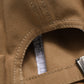 Men Khaki Cotton Docker Capello Brimless Hat