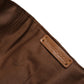 Men Brown Cotton Newsboy Capello Cabbie Hat