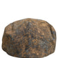 Men Brown Cotton Newsboy Capello Cabbie Hat