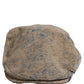 Brown Cotton Denim Newsboy Capello Cabbie Hat