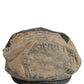 Brown Cotton Denim Newsboy Capello Cabbie Hat