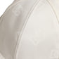 Men White Cotton Stretch Baseball Capello Hat