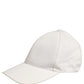 Men White Cotton Baseball Capello 6 Panels Hat