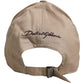 Men Beige Cotton Stretch Baseball Capello Hat