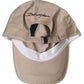Men Beige Cotton Stretch Baseball Capello Hat