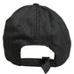 Men Dark Gray Herringbone Baseball Cap Hat