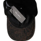 Men Brown Cotton Distressed Baseball Cap Hat