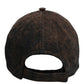 Men Brown Cotton Distressed Baseball Cap Hat