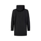 Black Polyester Coat