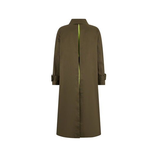 Bicolor Cotton Coat