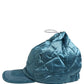 Men Teal Polyester Quilted Baseball Cap Hat