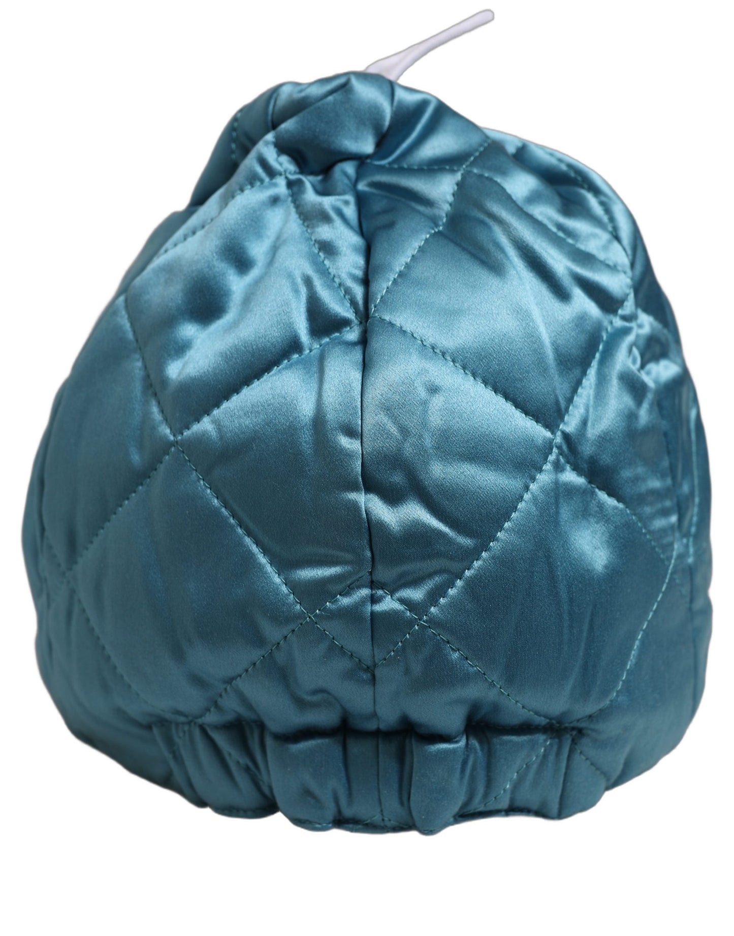Men Teal Polyester Quilted Baseball Cap Hat